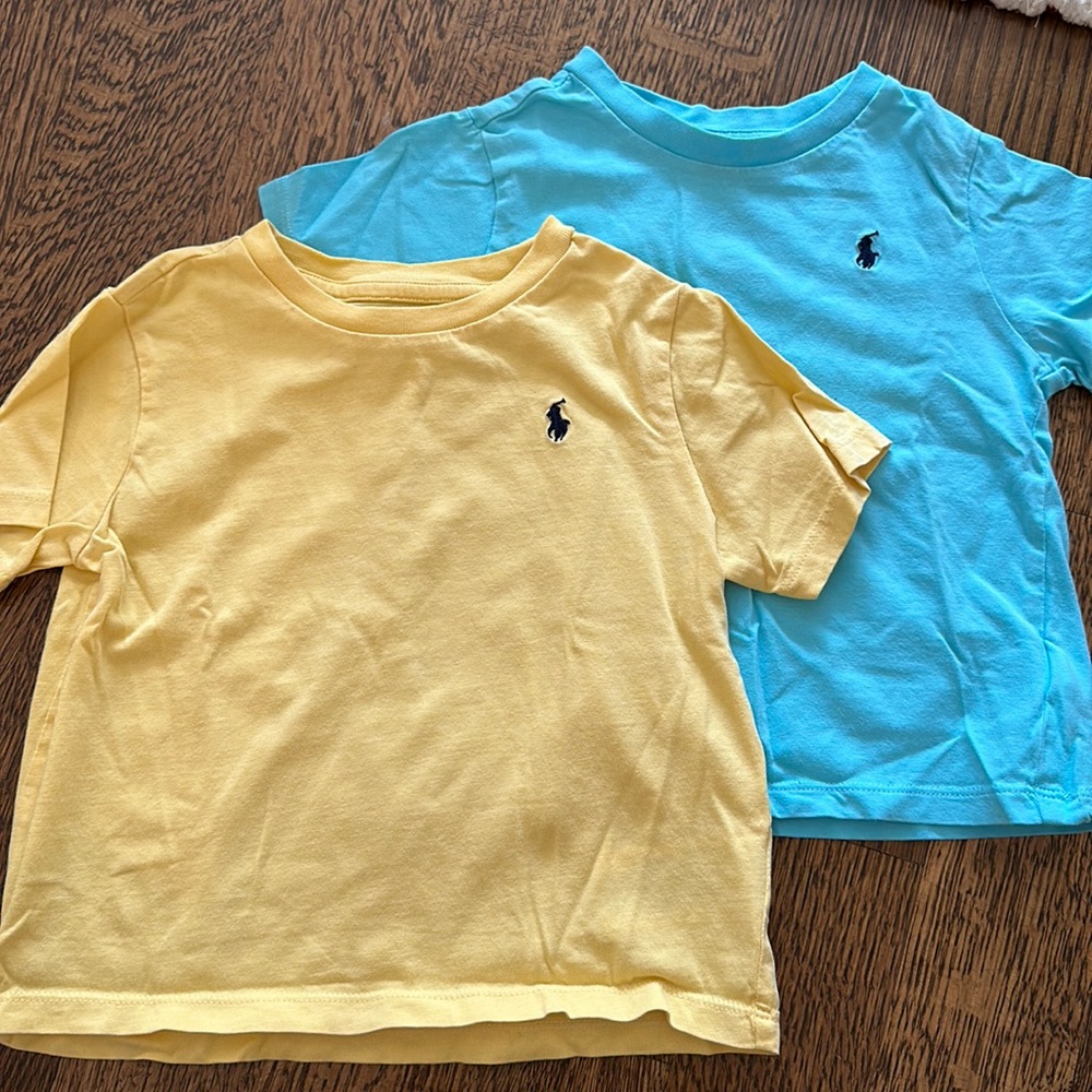 Ralph Lauren boys t-shirts (2) 24 months